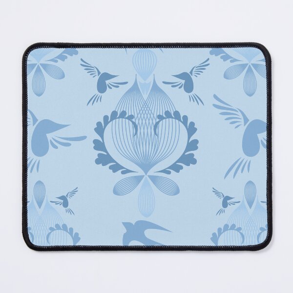 Item preview, light blue damask designed and sold by Maria Bellomo.
