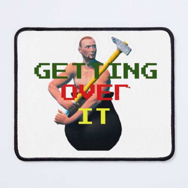 Item preview, getting over it over funny video game designed and sold by boutiquati.