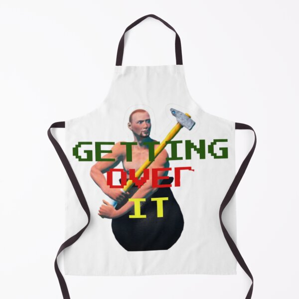 Item preview, getting over it over funny video game designed and sold by boutiquati.