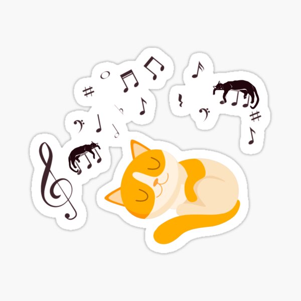 Item preview, Floating on Musical Dreams designed and sold by PurrfectLuv.