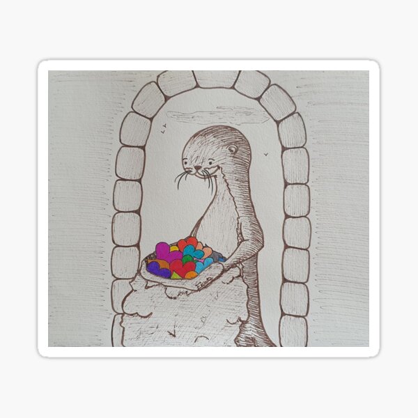 Love delivery Sticker