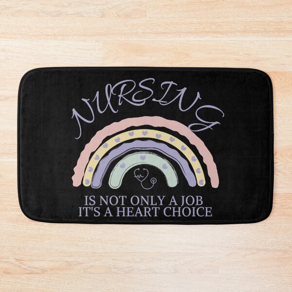 Item preview, NURSING is not a Job it's a Heart Choice Funny designed and sold by maaitbahajjoub.