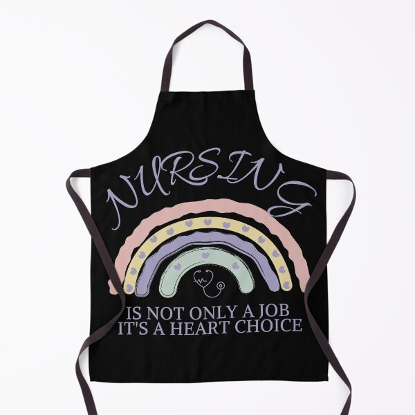 Item preview, NURSING is not a Job it's a Heart Choice Funny designed and sold by maaitbahajjoub.
