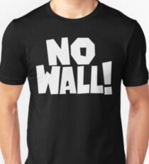 Keine Mauer Keine mexikanische Grenzmauer Slim Fit T-Shirt