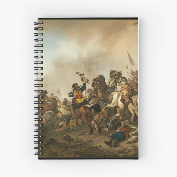 Item preview, Battle Scene Between Dutch and Spanish Soldiers - Journal designed and sold by TheKnightWriter.