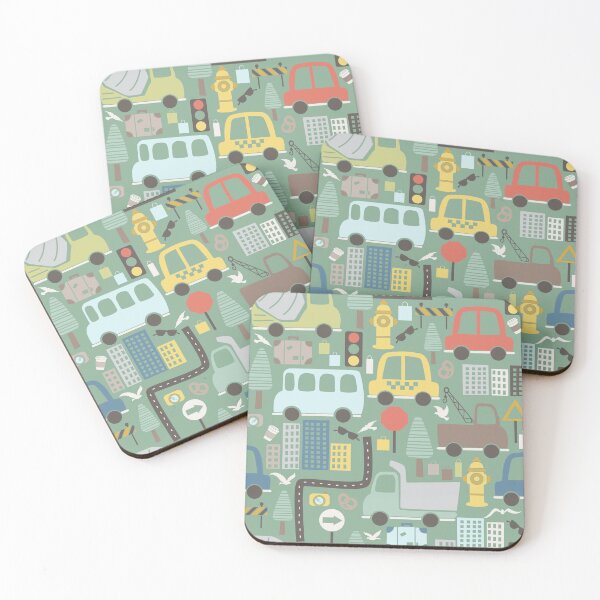 Item preview, Busy Little City cars designed and sold by SamAnnDesigns.