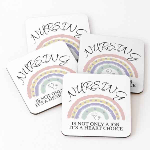 Item preview, NURSING is not a Job it's a Heart Choice Funny designed and sold by maaitbahajjoub.