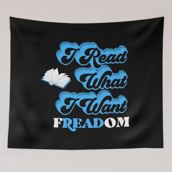 Item preview, I Read What I Want - I read Banned Books designed and sold by erinbookdragon.