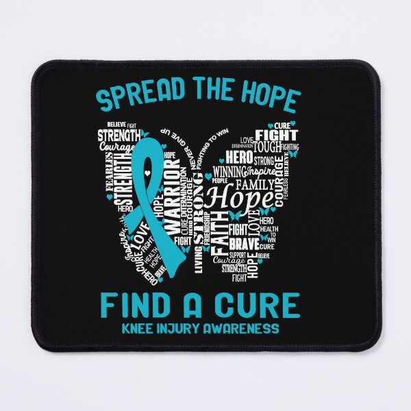 Item preview, Butterfly Ribbon Spread The Hope Find A Cure Knee Injury Awareness designed and sold by Tadmab.