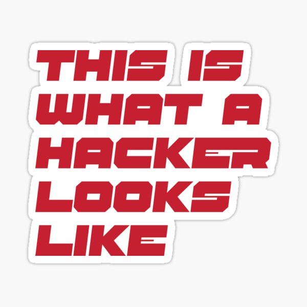 Item preview, this is what a hacker looks like designed and sold by hayadesigns.