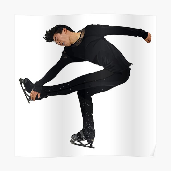&ldquo;Nathan Chen&rdquo; Poster for Sale by mappsart | Redbubble