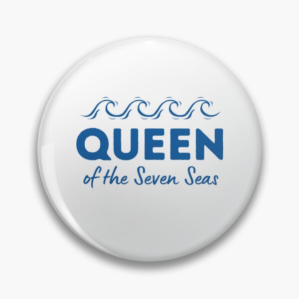 Item preview, Queen Of The Seven Seas | Ocean Shirt | Ocean Conservation designed and sold by Presto Prints Design.