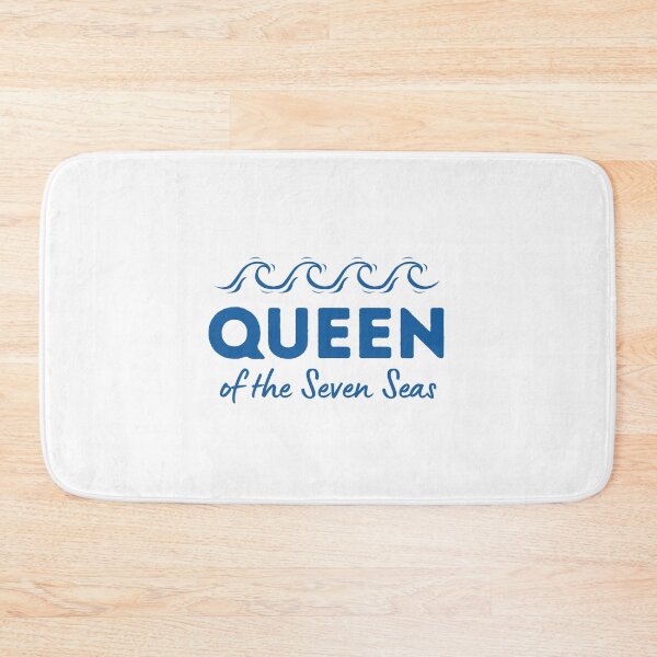 Item preview, Queen Of The Seven Seas | Ocean Shirt | Ocean Conservation designed and sold by Presto Prints Design.