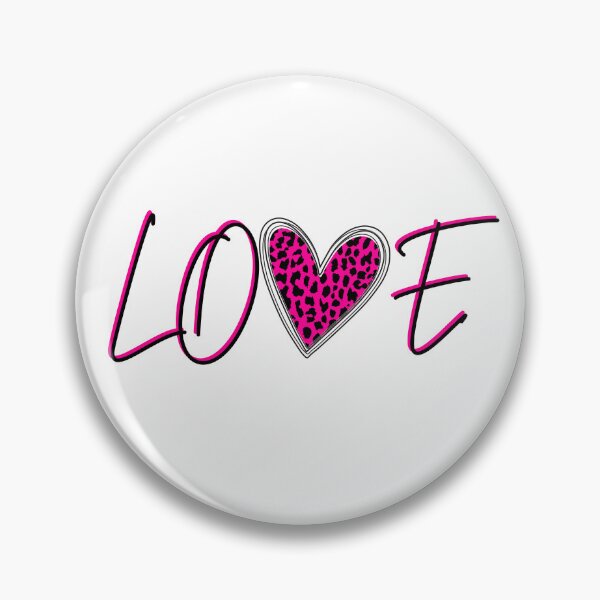 Item preview, Pink Leopard print Love designed and sold by SparkyMae.