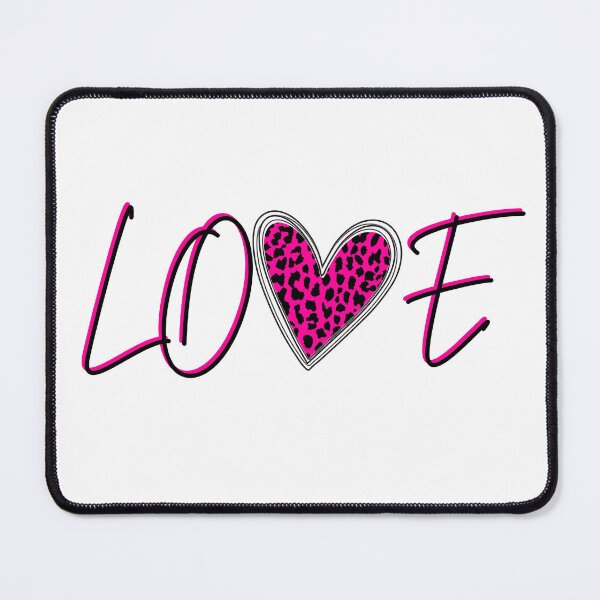 Item preview, Pink Leopard print Love designed and sold by SparkyMae.