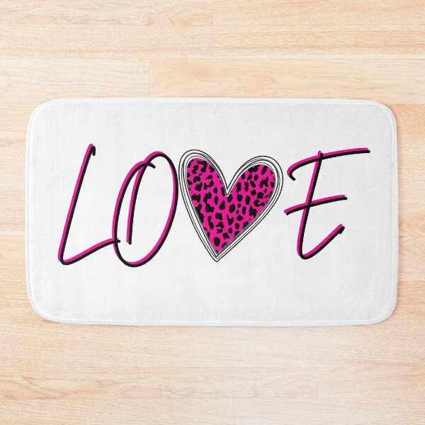 Item preview, Pink Leopard print Love designed and sold by SparkyMae.