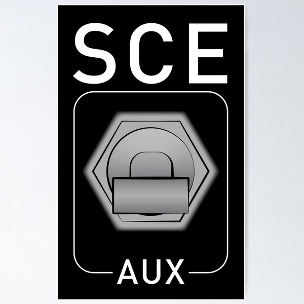Item preview, SCE to AUX Switch | NASA | Engineering Solutions | John Aaron designed and sold by darryldesign.