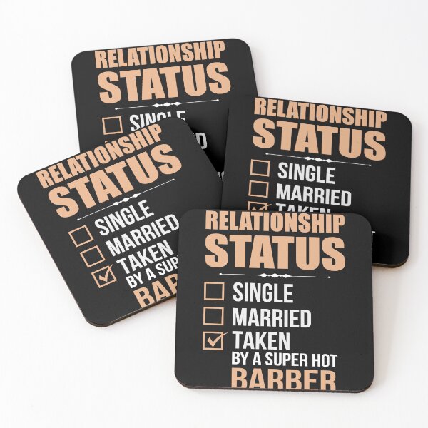 Item preview, Relationship Status Single Married Taken By Super Hot Barber designed and sold by Yahzhani.