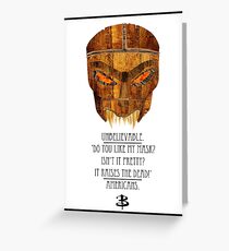 Buffy - Dead Man's Party Greeting Card