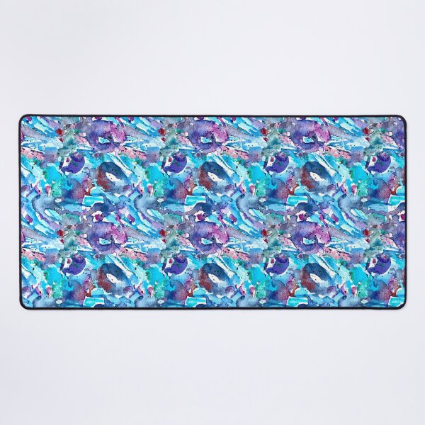 Item preview, Gorgeous Blues and Reds Abstract Watercolor designed and sold by Duncan Bullock.