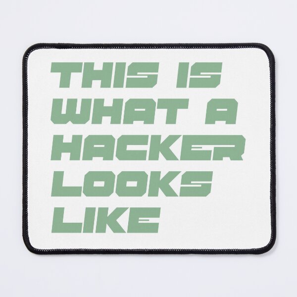 Item preview, this is what a hacker looks like pink designed and sold by hayadesigns.