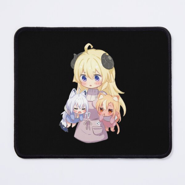 Item preview, Tsunomaki Watame, Shirakami Fubuki, and Shiranui Flare designed and sold by Vansina.