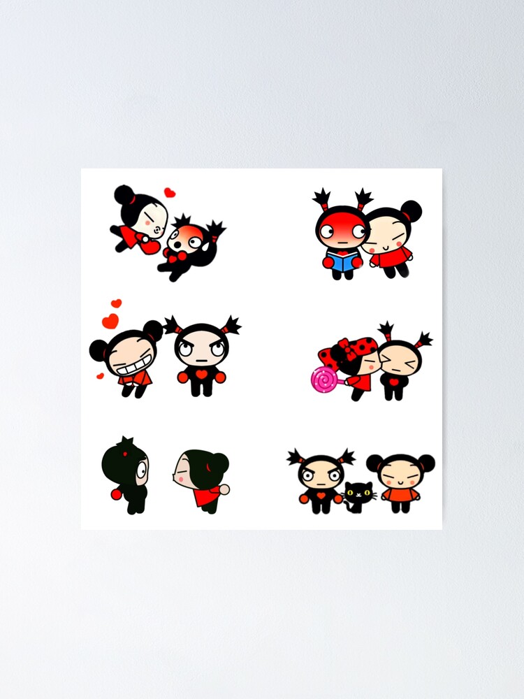 personajes de pucca y garu