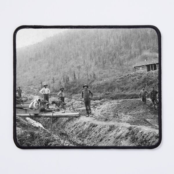 Item preview, Gold Miners In Camp - California Circa 1950 designed and sold by warishellstore.