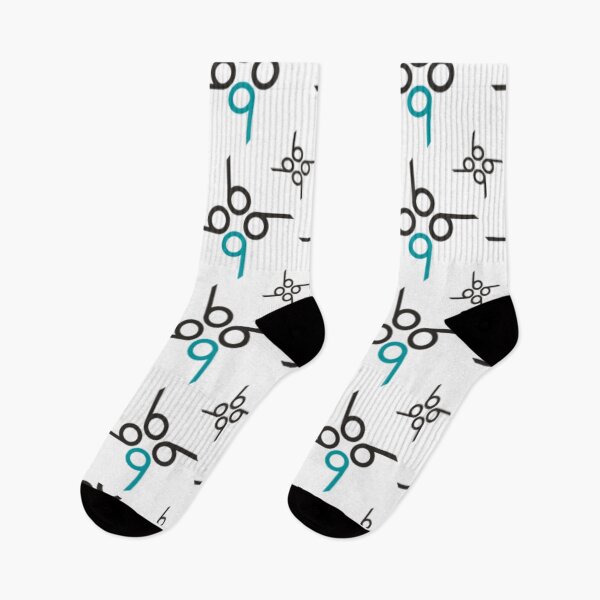 Item preview, Mid Century Modern Print Pattern Teal Turquoise Aqua Blue White Black Deco 69 designed and sold by Shayna Westfall.