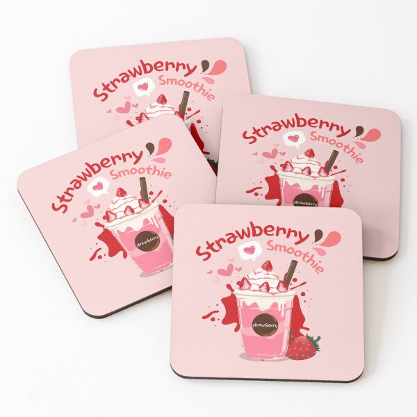 Item preview, Strawberry Smoothie (not recommended for white bg) designed and sold by Dreamy-girl.