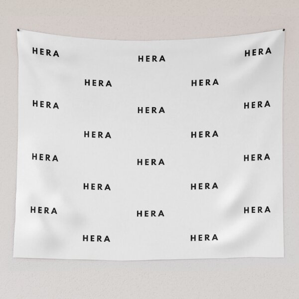 Item preview, Hera Greek Mythology Olympian Goddess Black Typography designed and sold by OnyxMoonDesigns.