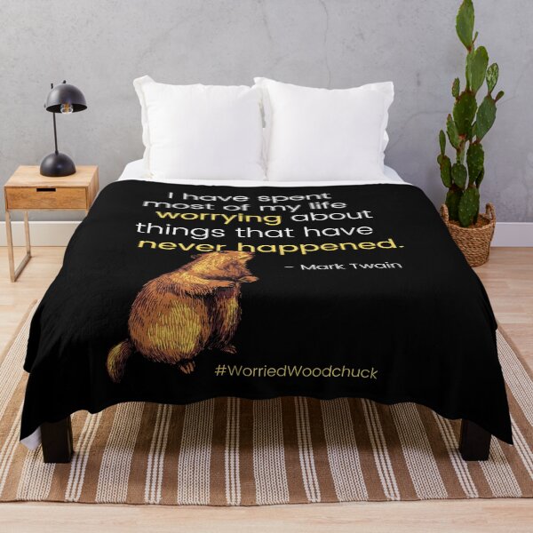Item preview, I Have Spent Most of My Life Worrying #WorriedWoodchuck designed and sold by Primal Frog.