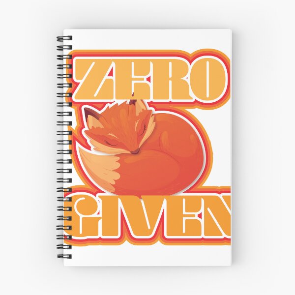 Item preview, Zero Fox Given designed and sold by Cheeky Companions.