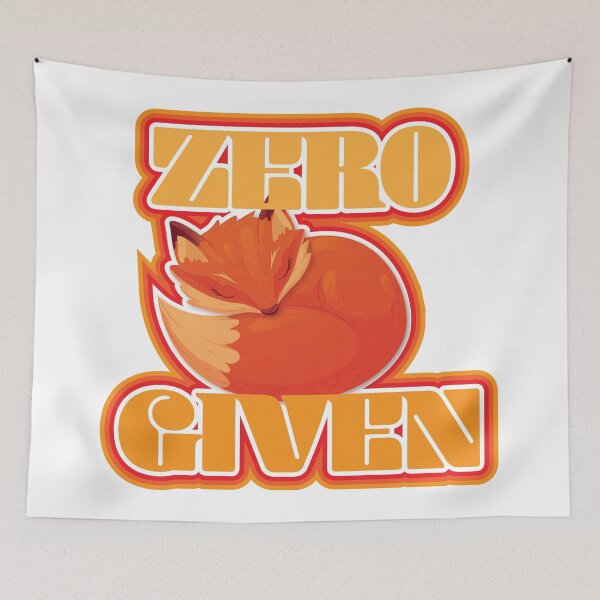 Item preview, Zero Fox Given designed and sold by Cheeky Companions.