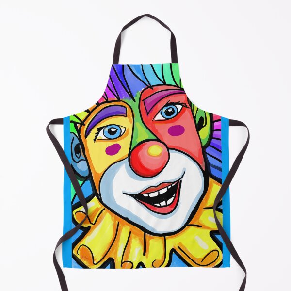 Item preview, rainbow clown designed and sold by Elnica.