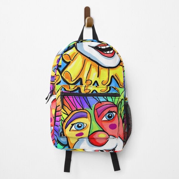 Item preview, rainbow clown designed and sold by Elnica.