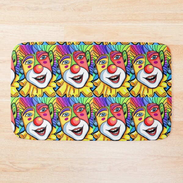 Item preview, rainbow clown designed and sold by Elnica.