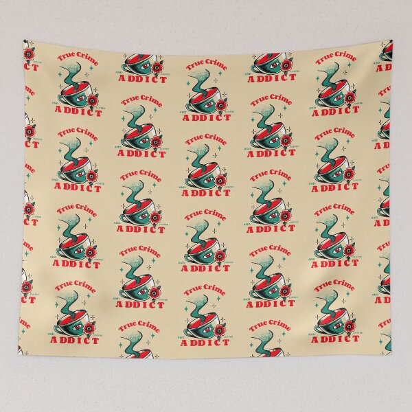 Item preview, True Crime and Coffee Addict designed and sold by Regan Crowley.