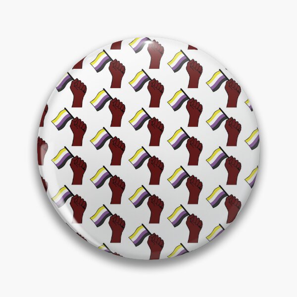 Item preview, non binary pride flag hand pattern designed and sold by BThingies.