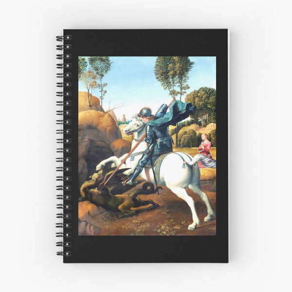 Item preview, Saint George Slays The Dragon by Raphael designed and sold by KathteeDesign.