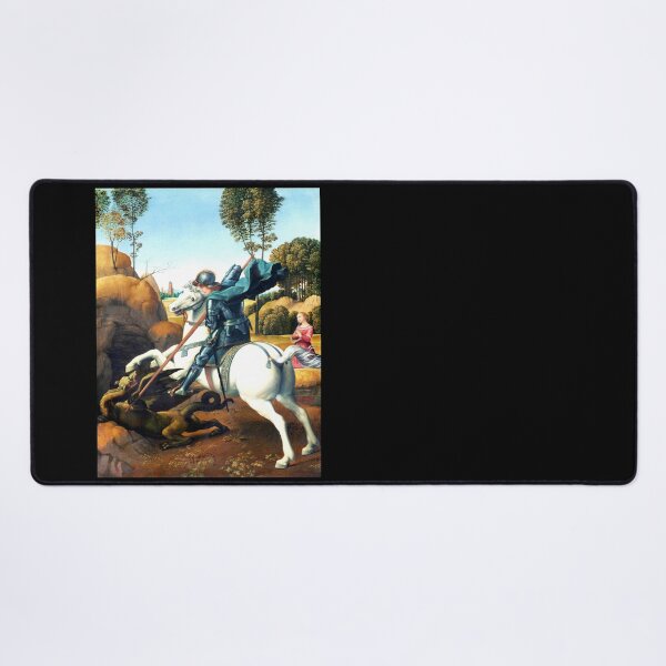 Item preview, Saint George Slays The Dragon by Raphael designed and sold by KathteeDesign.