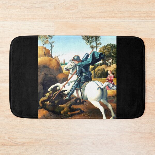 Item preview, Saint George Slays The Dragon by Raphael designed and sold by KathteeDesign.