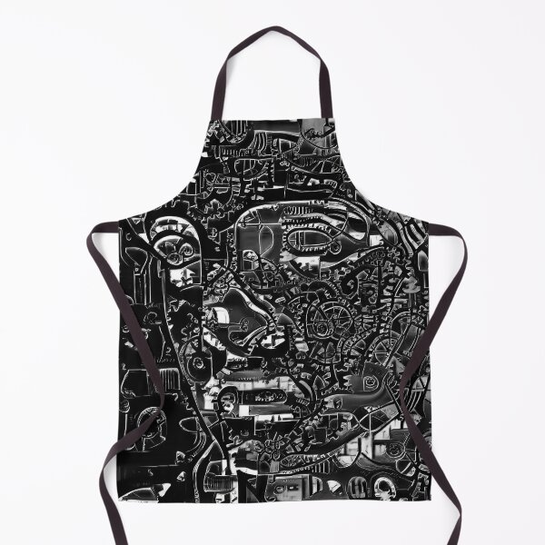 Item preview, Dark Mechanical Portrait designed and sold by Artificial-Arts.