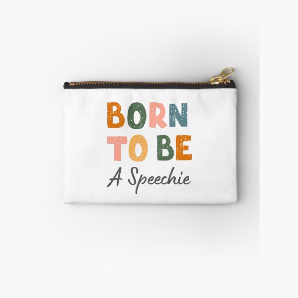Artikelvorschau, Geboren, um ein Speechie zu sein | Speechie-Shirt | Speechie-Geschenk entworfen und verkauft von Presto Prints Design.