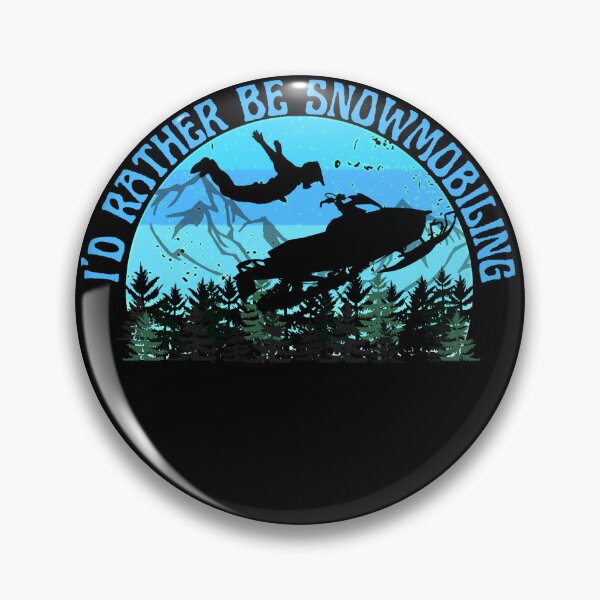 Item preview, Id Rather Be Snowmobiling Guy -Snow Machine designed and sold by Rally-Girl.