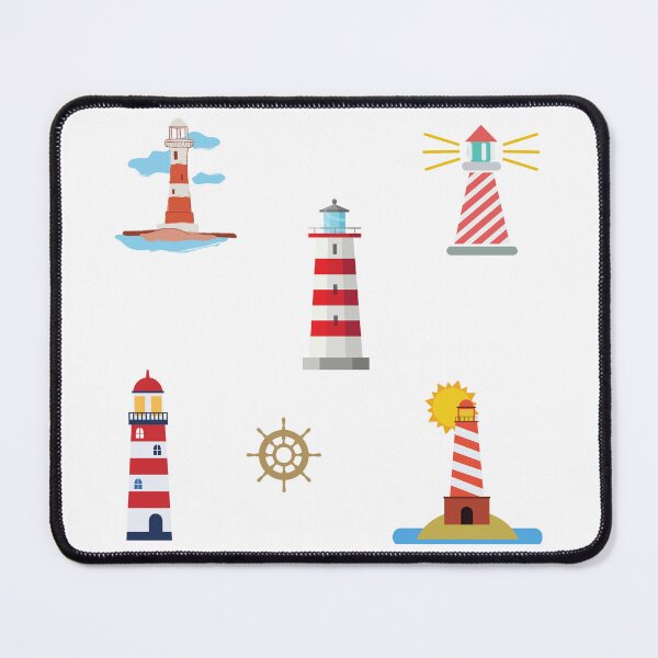 Item preview, Lighthouses Nautical designed and sold by silviaol.