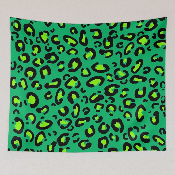 Item preview, Green leopard print designed and sold by DemonicGloom.