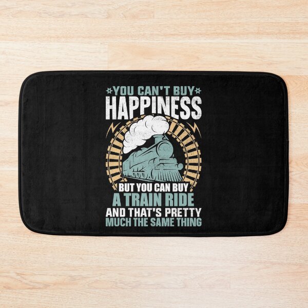 Item preview, Money Happiness - Can Buy A Train Ride designed and sold by TheTrainRoom.