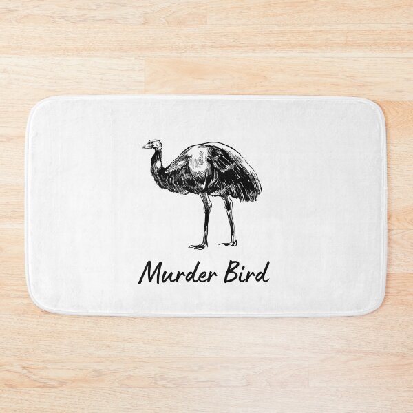 Item preview, Murder Bird | Emu Shirt | Funny Emu | Australian designed and sold by Presto Prints Design.