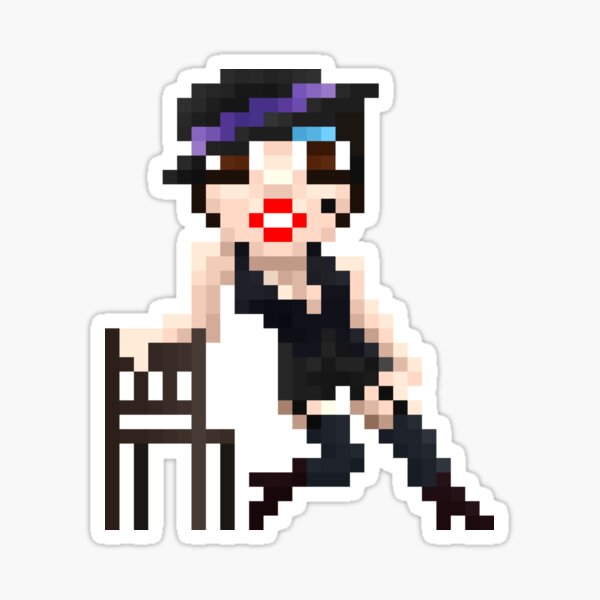 16-Bits Fräulein Sally Sticker